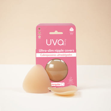 UVA Triangular Nipple Covers Caramel for Discreet Style
