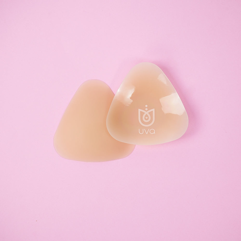UVA Triangular Nipple Covers Caramel for Discreet Style