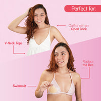 UVA Triangular Nipple Covers Caramel for Discreet Style