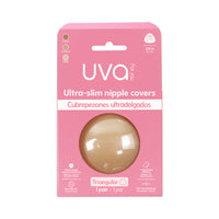 UVA Triangular Nipple Covers Caramel for Discreet Style