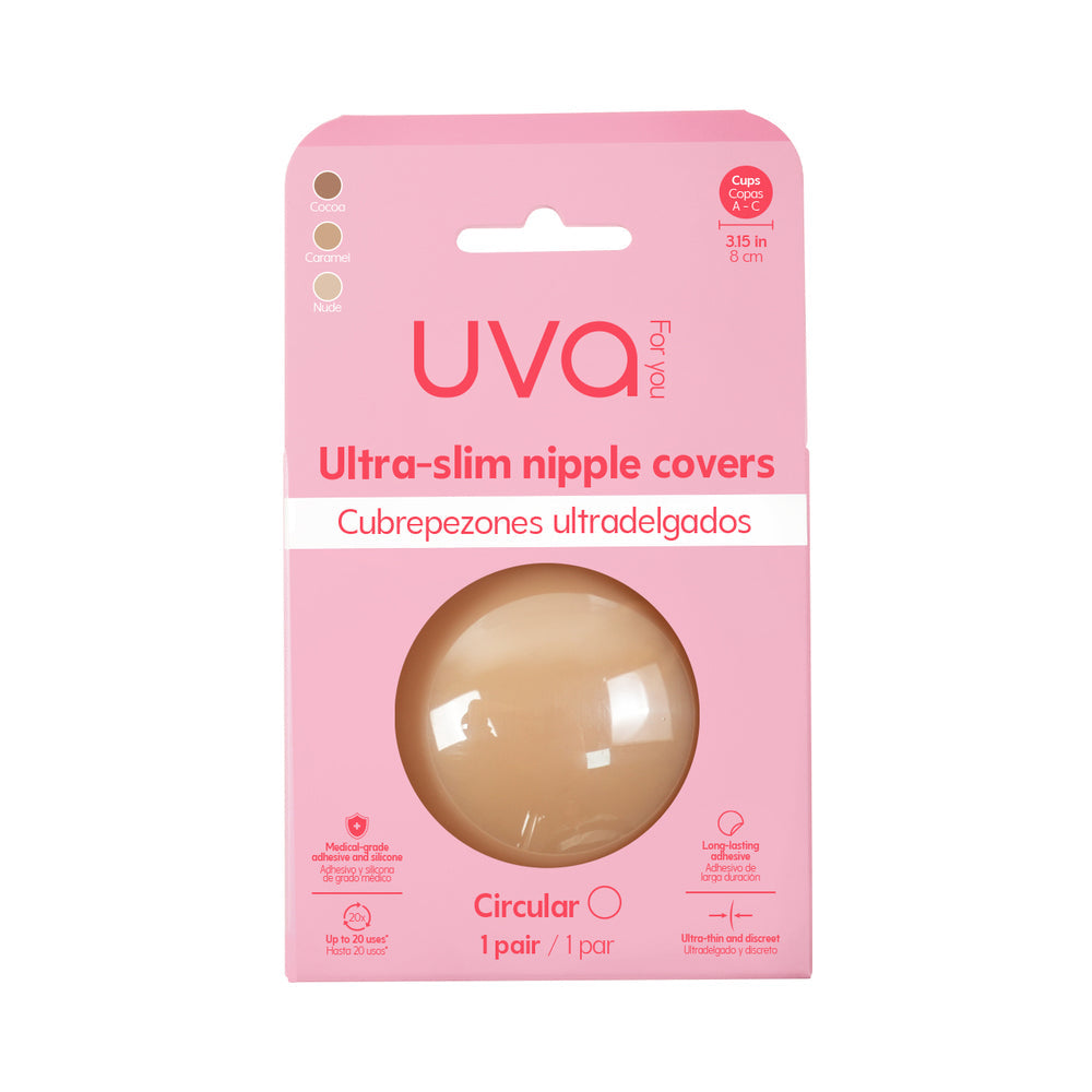 UVA Circular Nipple Covers - Caramel