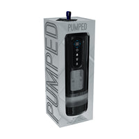 PUMPED Sensurge Automatic Rechargeable Heating Suction Masturbator Black