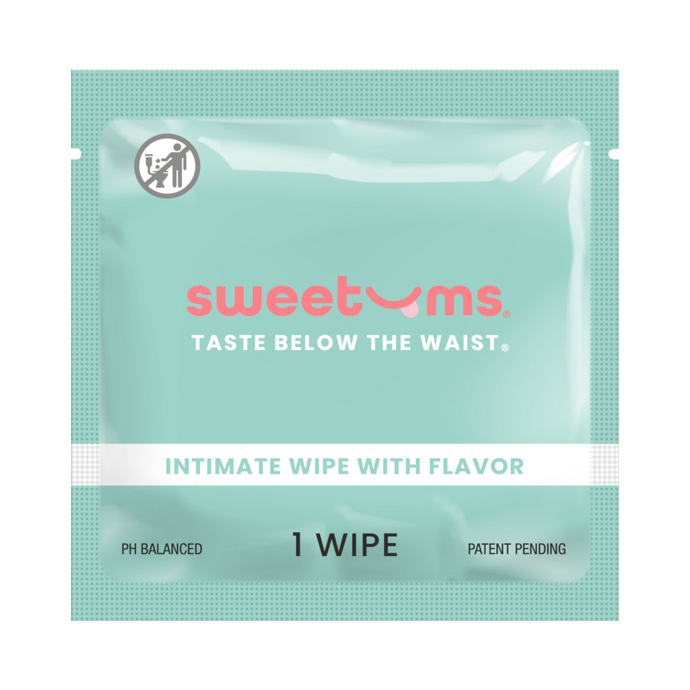 Sweetums Sweet Mint Flavored Wipes 10pk