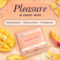 Sweetums Sweet Mint Flavored Wipes 10pk