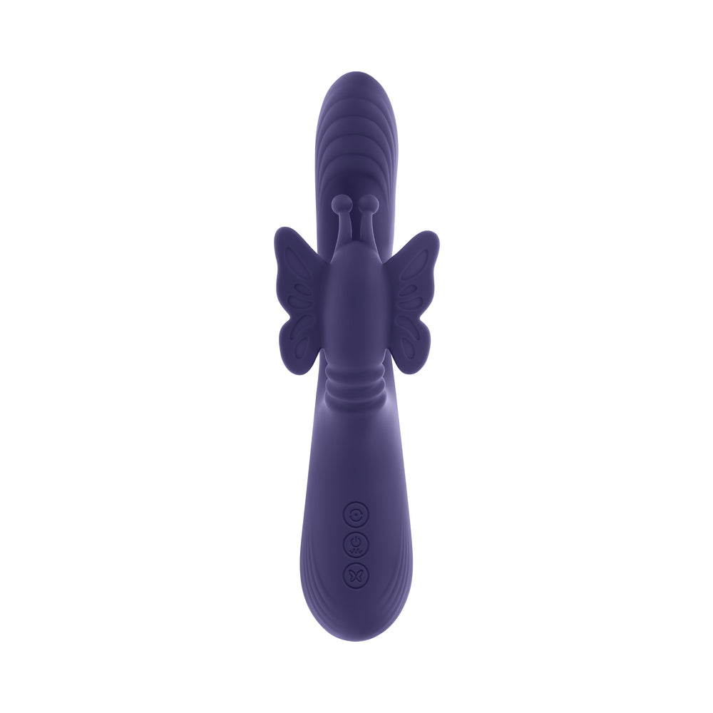 Evolved Wings Of Frenzy Thrusting Butterfly Dual Stimulator