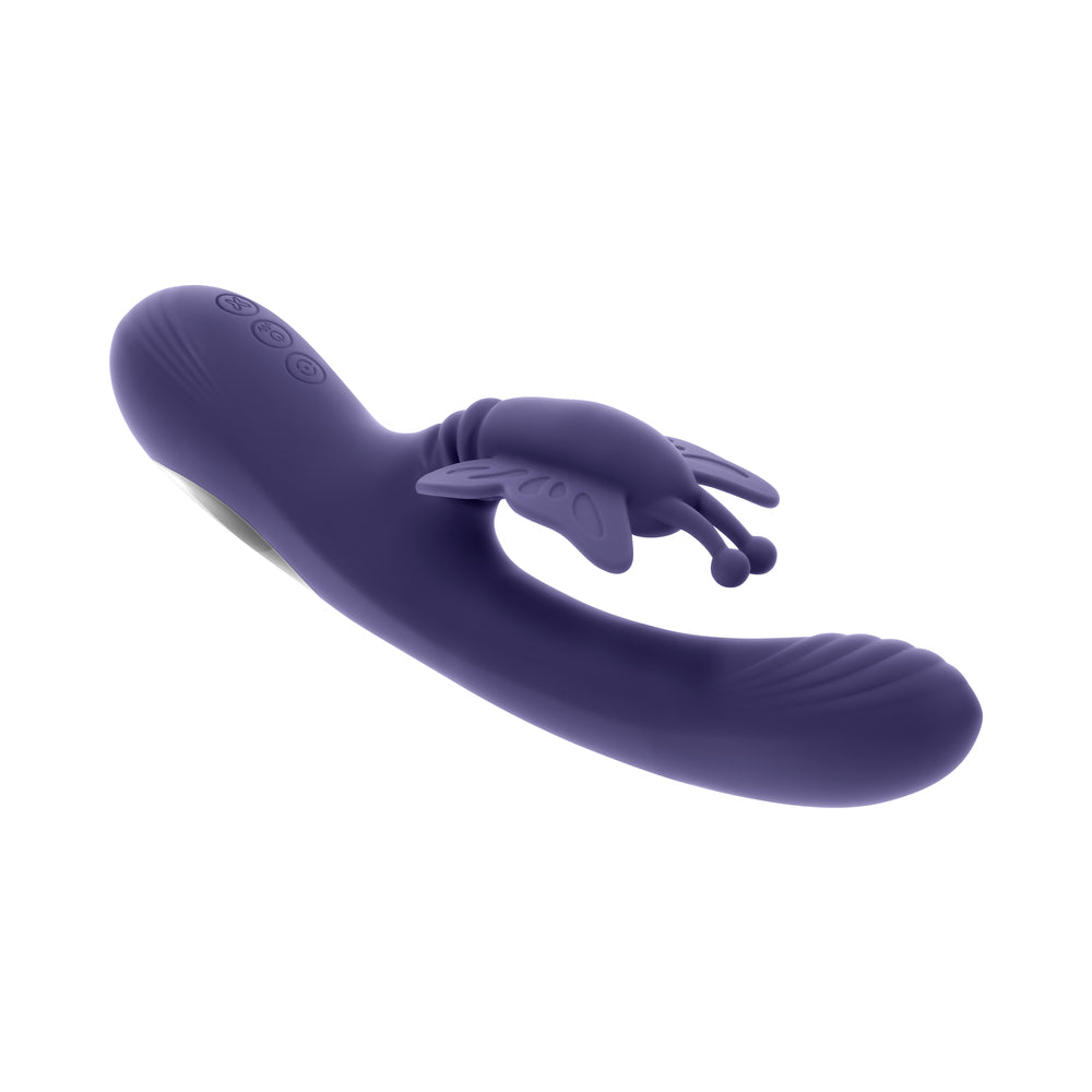 Evolved Wings Of Frenzy Thrusting Butterfly Dual Stimulator