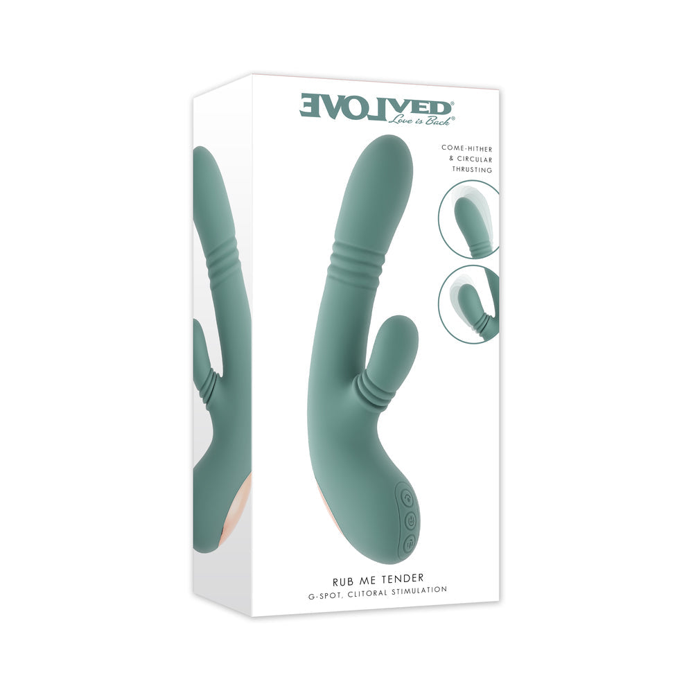 Evolved Rub Me Tender G-Spot Gyration & Thrusting Vibrator