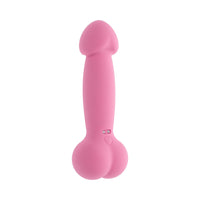 Selopa A Bit Nutty Floppy Phallic Mini Vibrator Pink