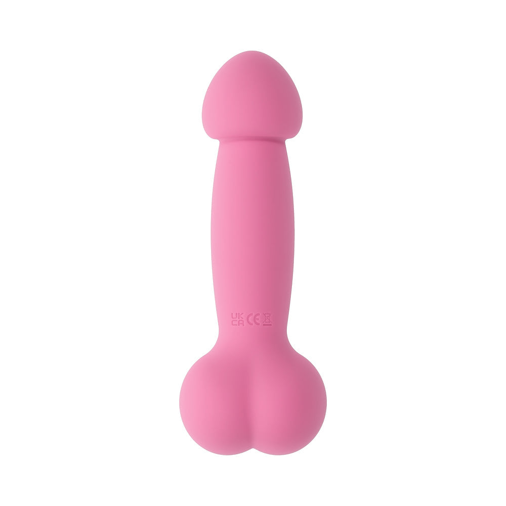 Selopa A Bit Nutty Floppy Phallic Mini Vibrator Pink