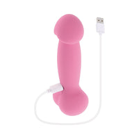 Selopa A Bit Nutty Floppy Phallic Mini Vibrator Pink