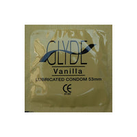 GLYDE Condom Vanilla 12-Count for Safe Pleasure