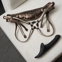 Strap-On-Me Leatherette Harness - Desirous