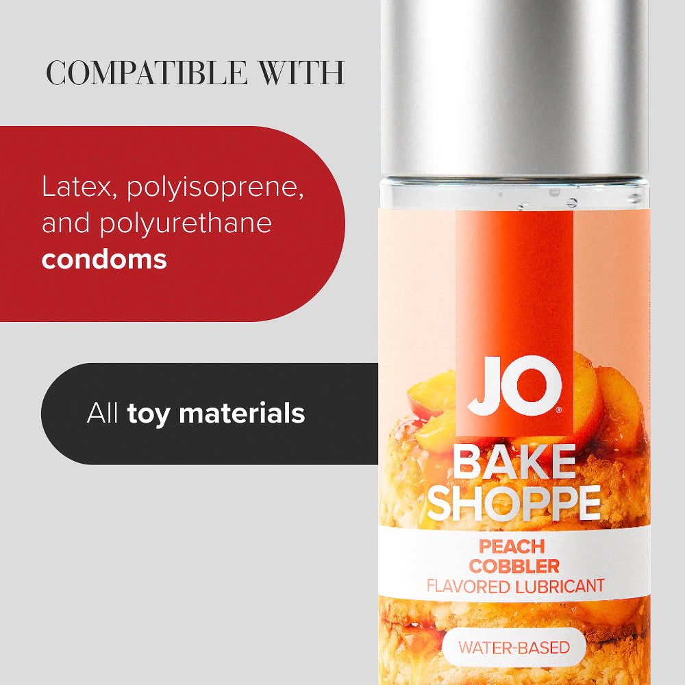 JO Bake Shoppe Peach Cobbler Lube 2oz
