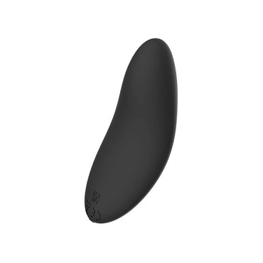 Spectrum Essentials Rechargeable Silicone Compact Vibrator - Black
