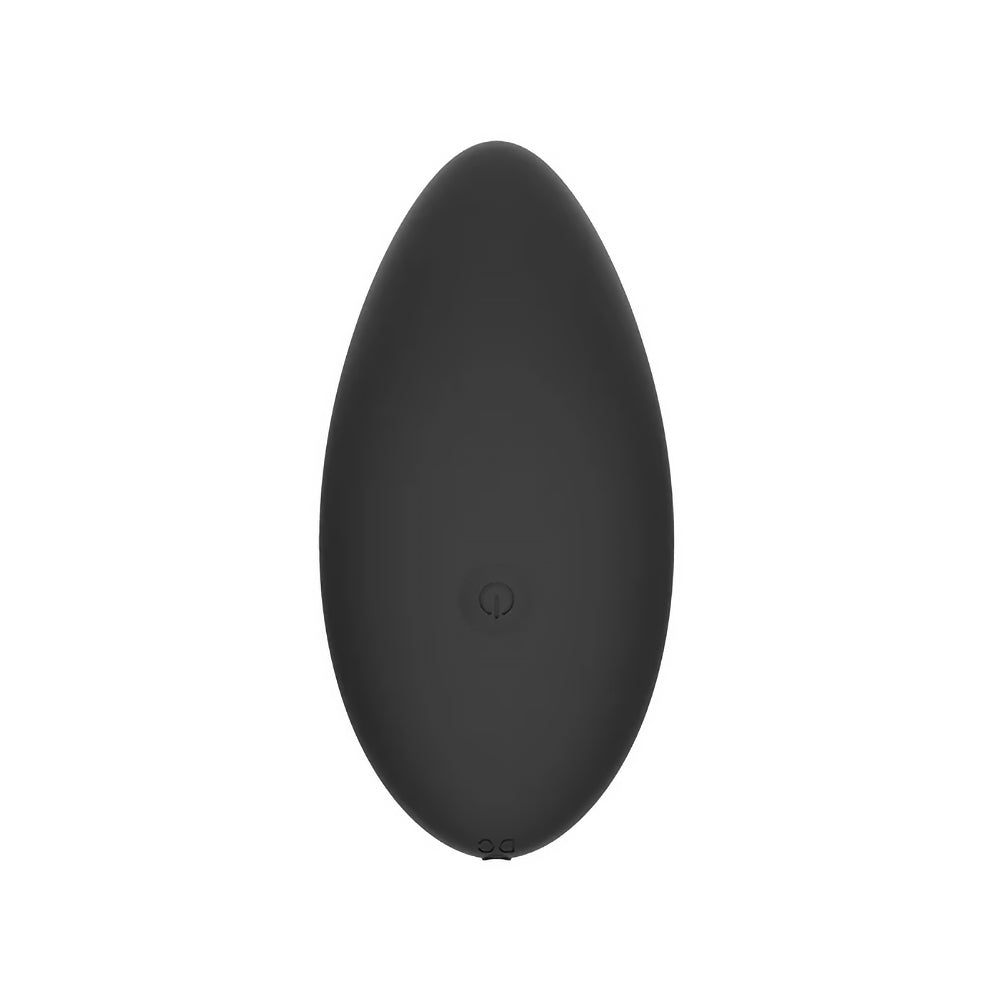 Spectrum Essentials Rechargeable Silicone Compact Vibrator - Black