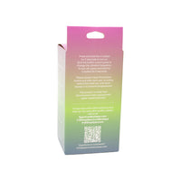 Spectrum Essentials Rechargeable Silicone Compact Vibrator - Black