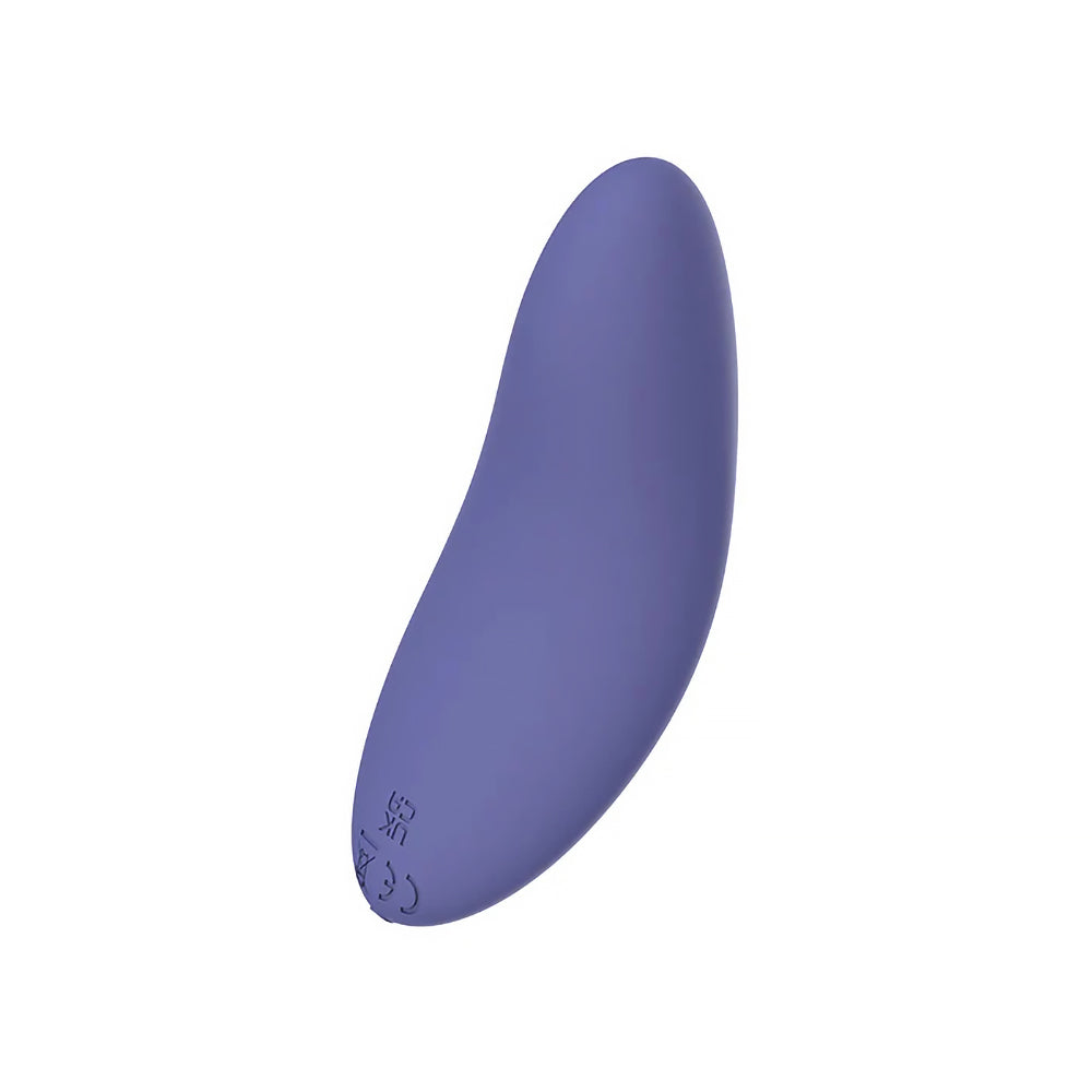 Spectrum Essentials Rechargeable Silicone Compact External Vibrator in Purple
