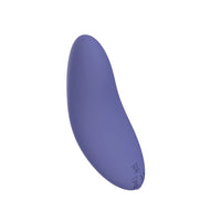 Spectrum Essentials Rechargeable Silicone Compact External Vibrator in Purple