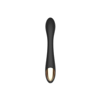 Spectrum Essentials Rechargeable Silicone G-Spot Vibrator - Black