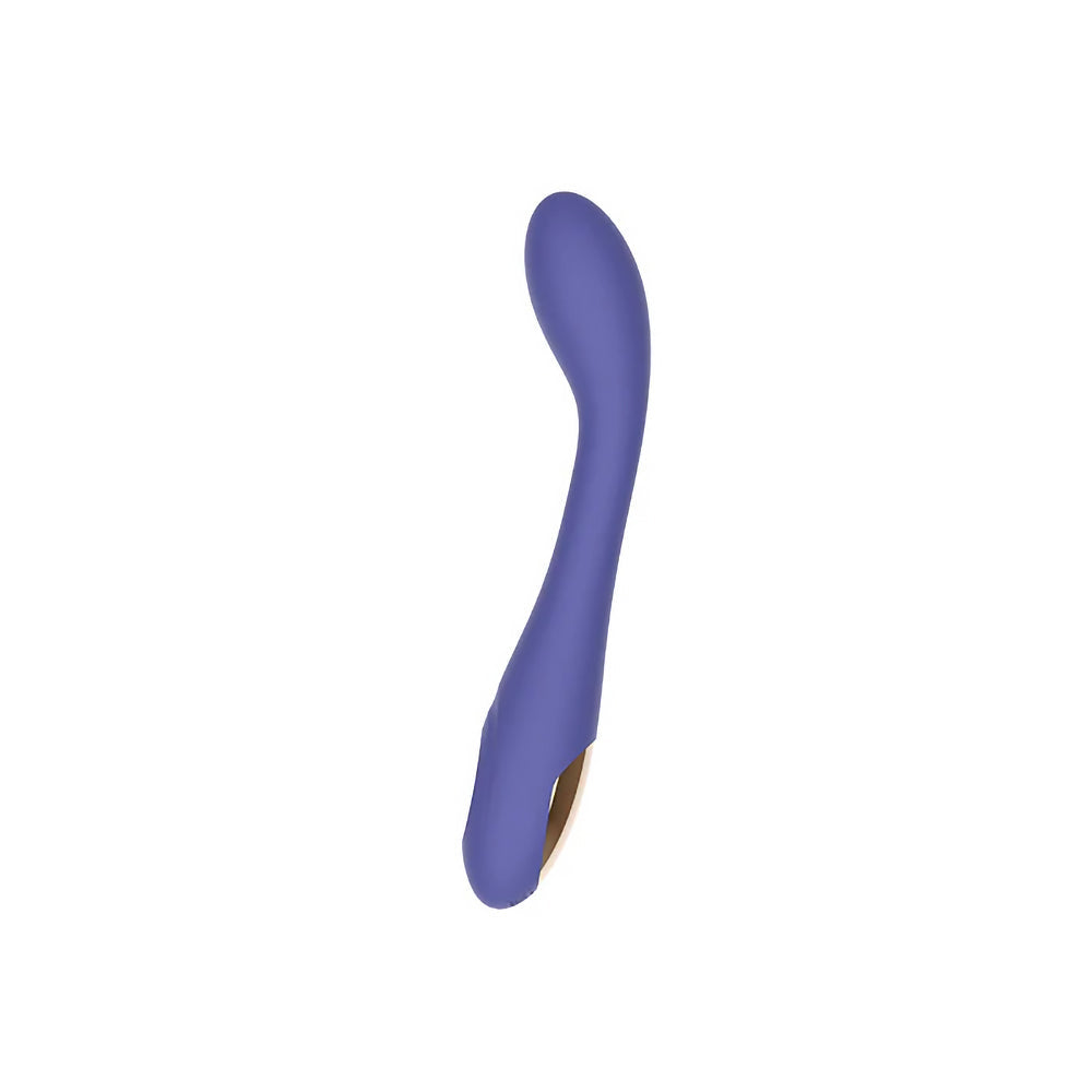 Spectrum Essentials Rechargeable Silicone G-Spot Vibrator - Purple