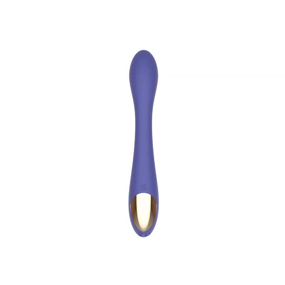 Spectrum Essentials Rechargeable Silicone G-Spot Vibrator - Purple