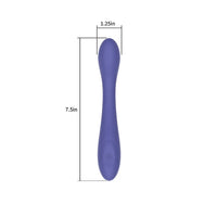 Spectrum Essentials Rechargeable Silicone G-Spot Vibrator - Purple