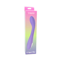 Spectrum Essentials Rechargeable Silicone G-Spot Vibrator - Purple