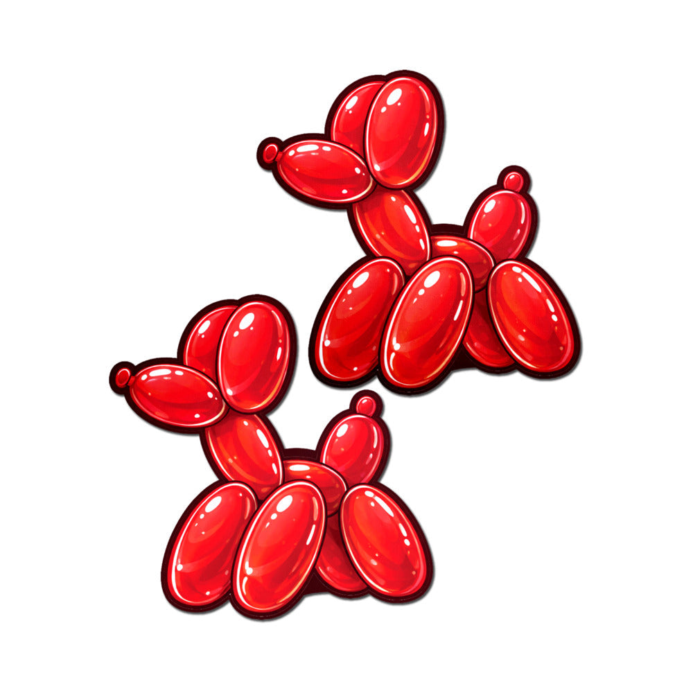 Pastease Red Balloon Animal Nipple Pasties