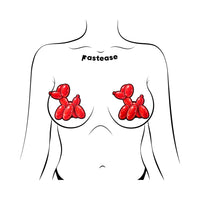 Pastease Red Balloon Animal Nipple Pasties