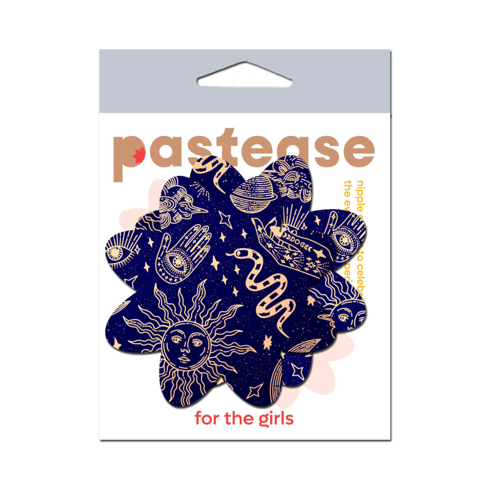 Pastease Midnight Celestial Sun & Moon Petal Pasties