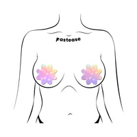 Pastease Dreamy Pastel Celestial Stars Petal Breast Pasties