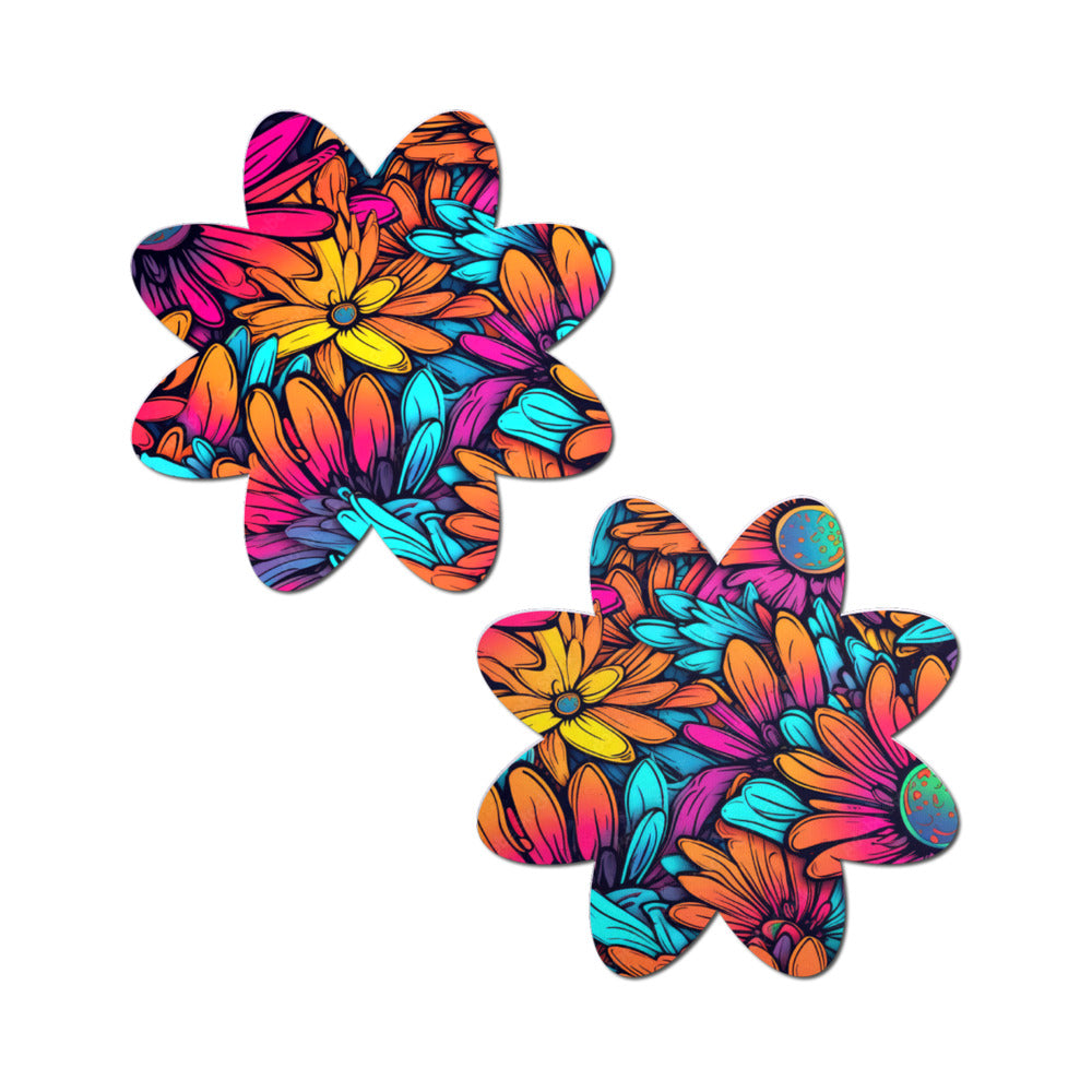 Pastease Neon Flowers Petal Pasties