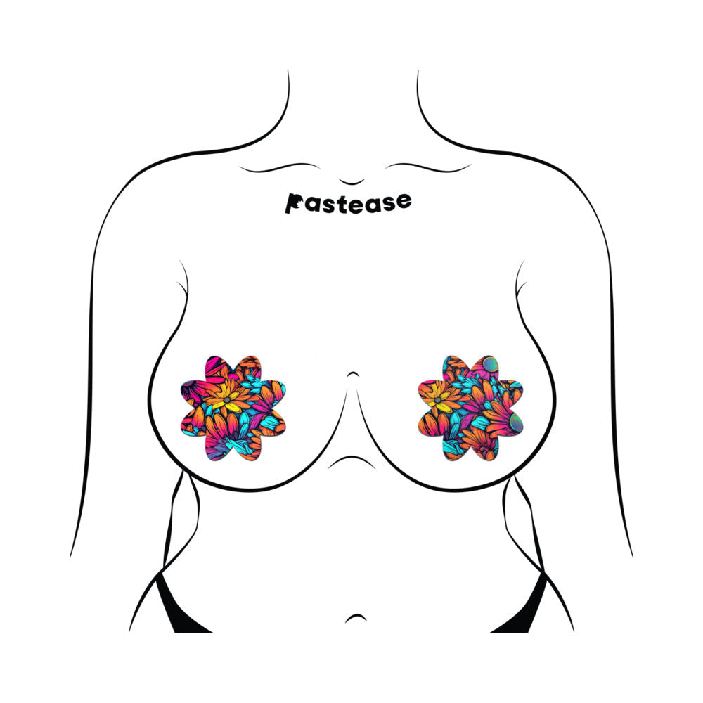 Pastease Neon Flowers Petal Pasties
