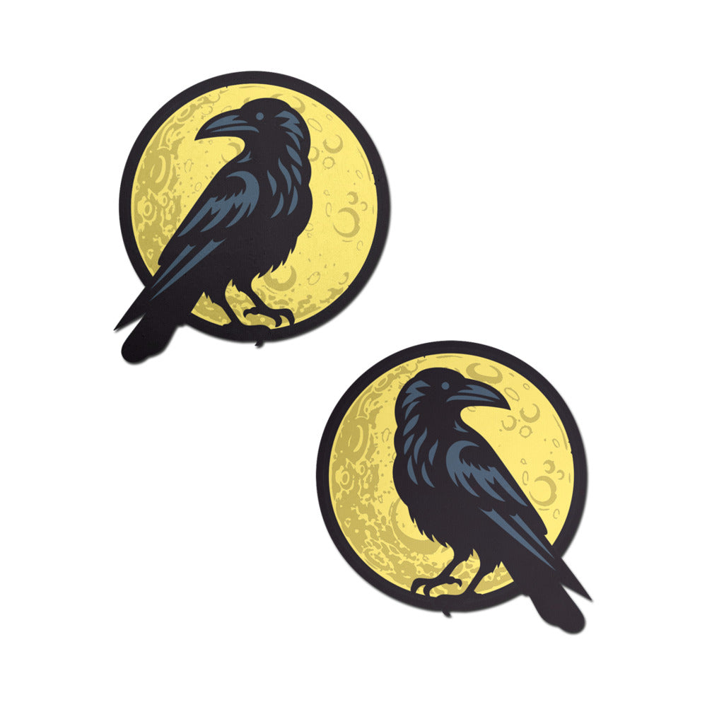 Pastease Black Raven Full Moon Pasties