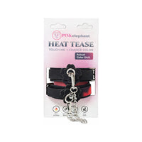 Heat Tease Flower Cuffs Black/Pink