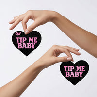 Pink Tip Me Baby Heart Smart NFC Pasties