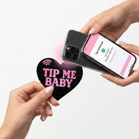 Neva Nude Heart Smart NFC Pasties - Hot Pink