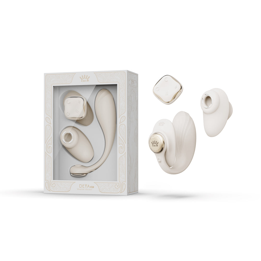 Zalo Aurora Series Deya Luxury Vibrator - Ivory White