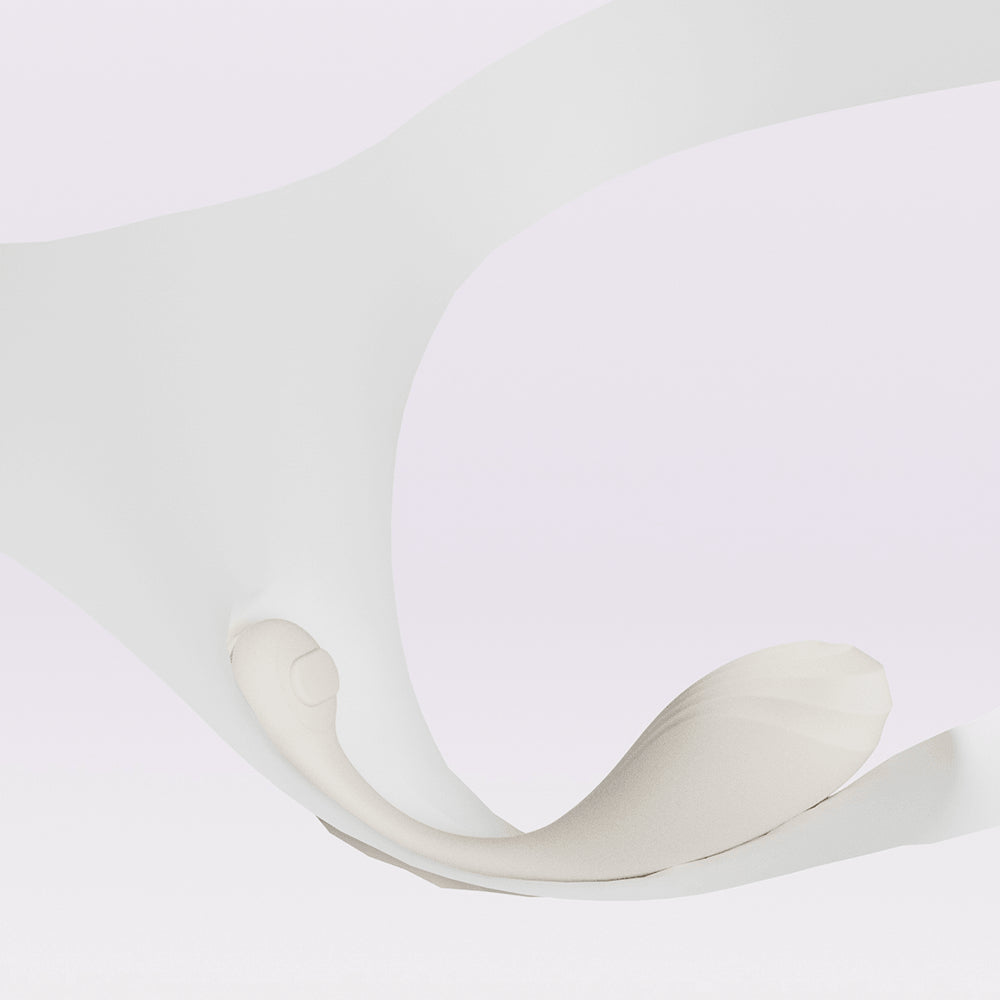 Zalo Aurora Series Deya Luxury Vibrator - Ivory White