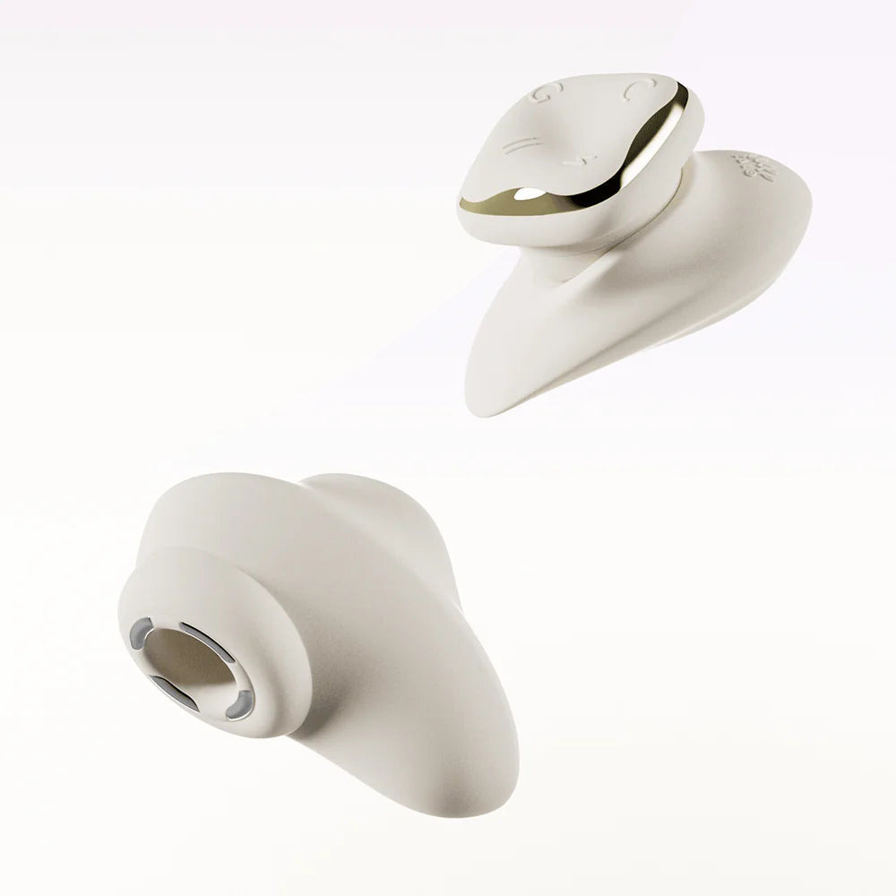Zalo Aurora Series Deya Luxury Vibrator - Ivory White