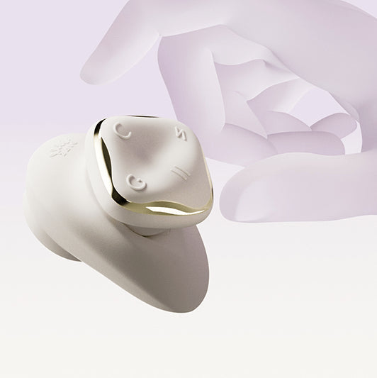 Zalo Aurora Series Deya Luxury Vibrator - Ivory White
