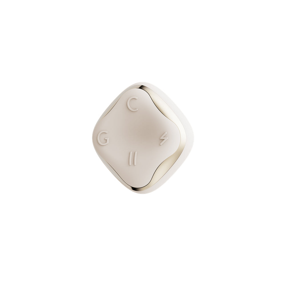 Zalo Aurora Series Deya Luxury Vibrator - Ivory White