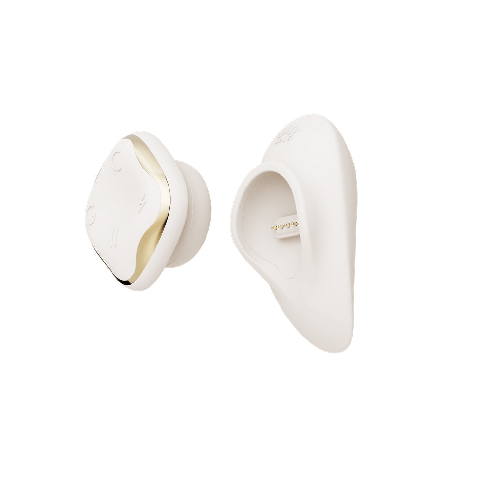 Zalo Aurora Series Deya Luxury Vibrator - Ivory White