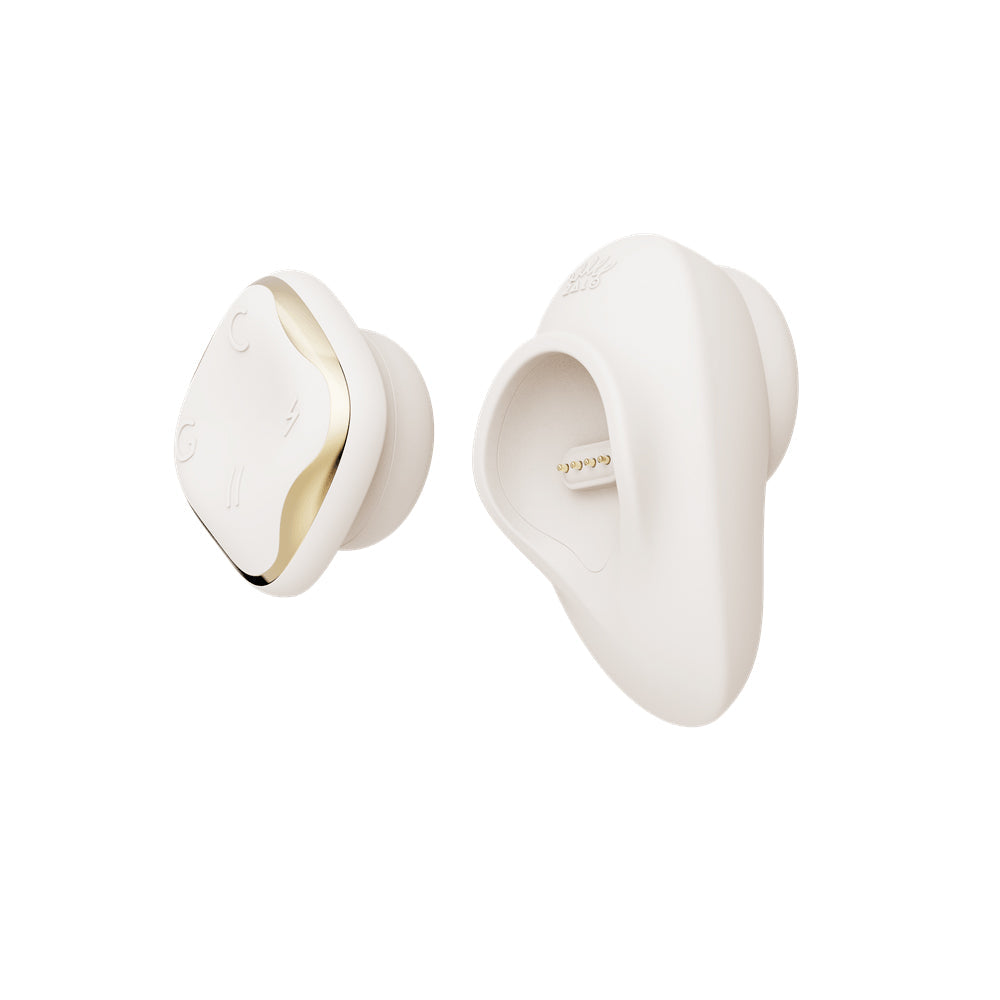 Zalo Aurora Series Deya Luxury Vibrator - Ivory White