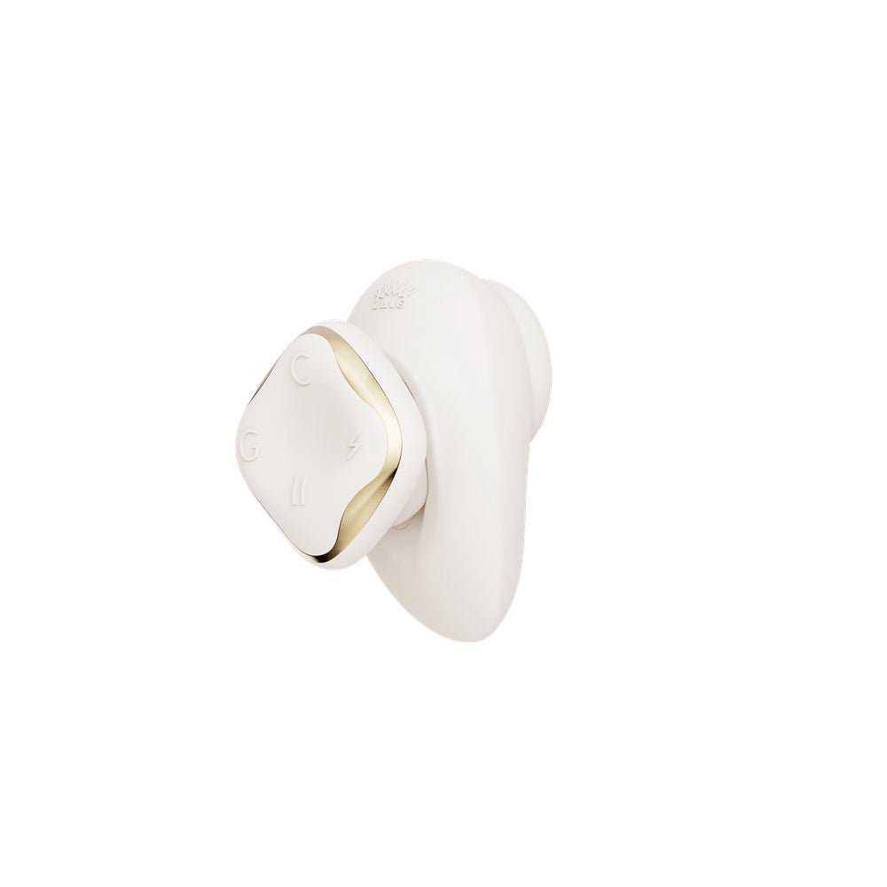 Zalo Aurora Series Deya Luxury Vibrator - Ivory White