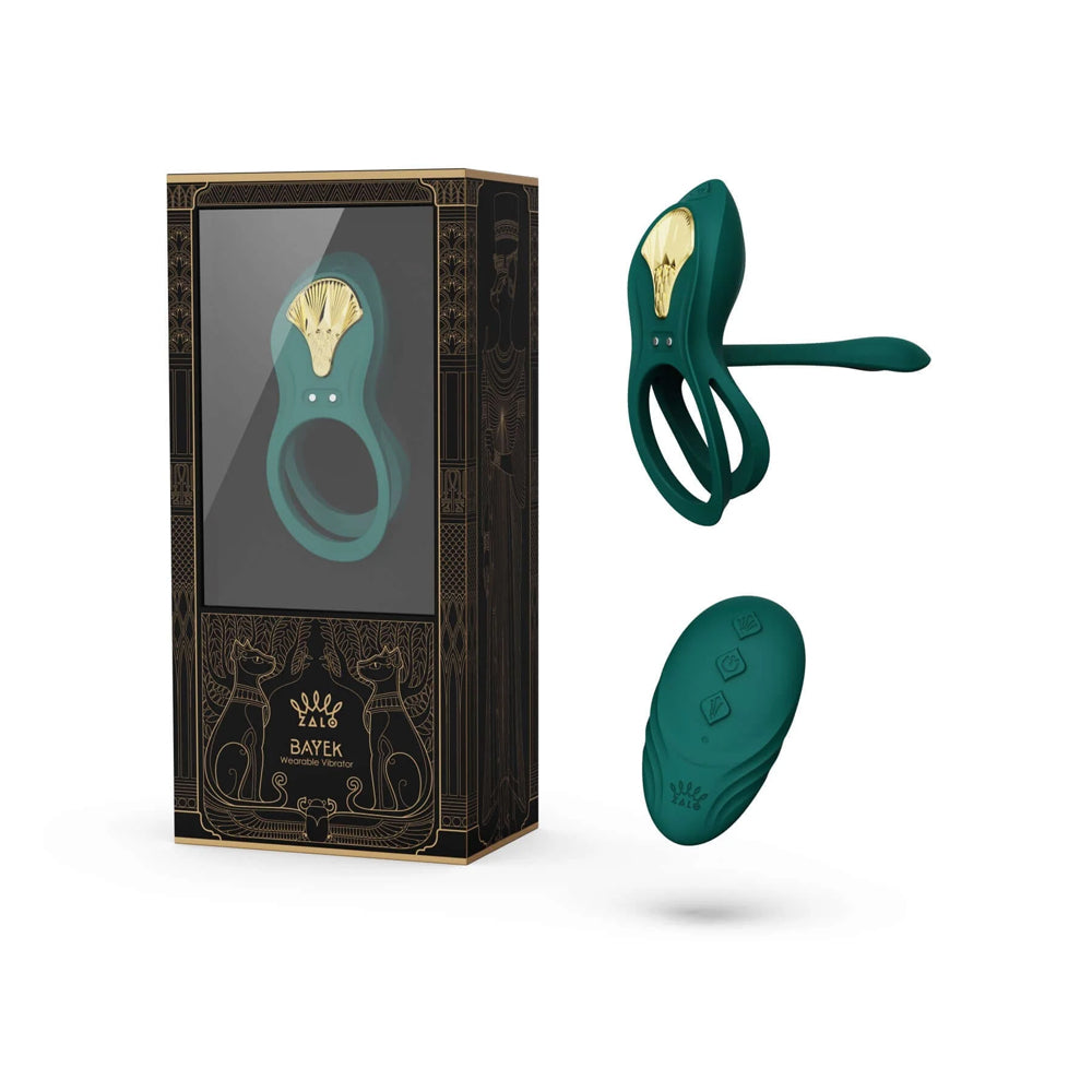 Zalo Legend Series Bayek Turquoise Green Vibrator