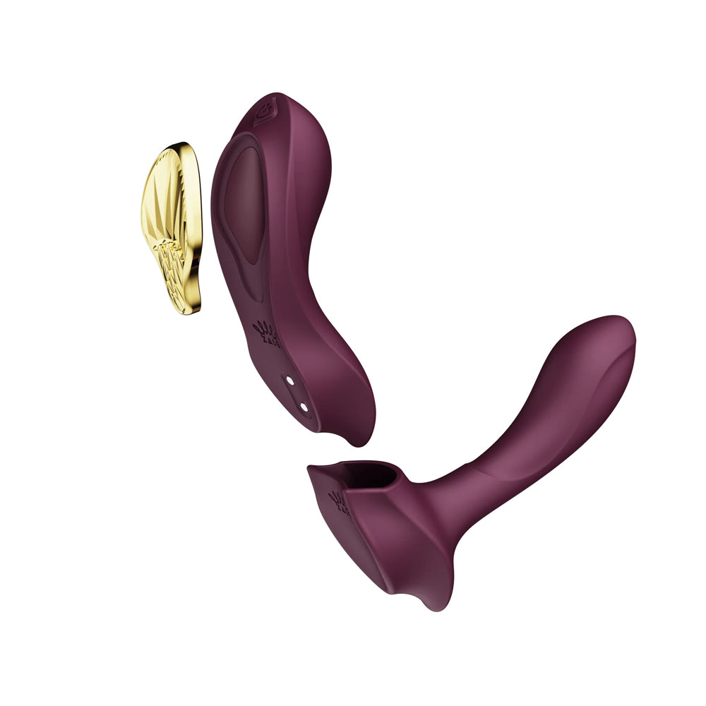 Zalo Legend Series Aya Velvet Purple Vibrator