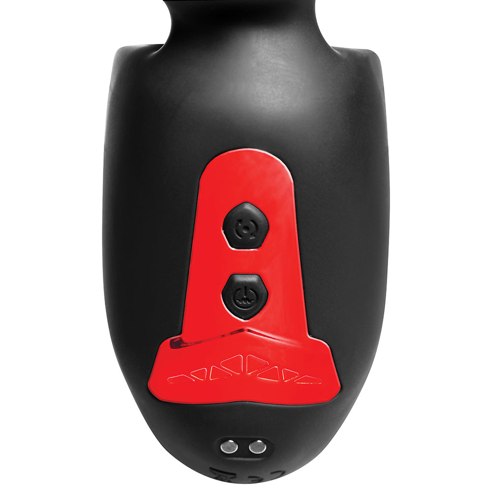 Advanced Helmet Humper Gyrating & Vibrating Silicone Masturbator