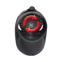 Advanced Helmet Humper Gyrating & Vibrating Silicone Masturbator