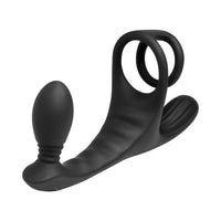JOCK Enhancers Triple Rush Vibrating C-Ring & Anal Plug